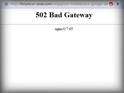 Cosa significa 502 Bad Gateway?