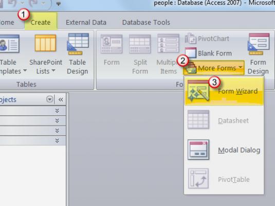 Come creare un modulo in Access?