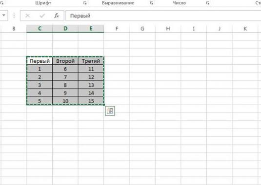 Come inserire una tabella in Excel?