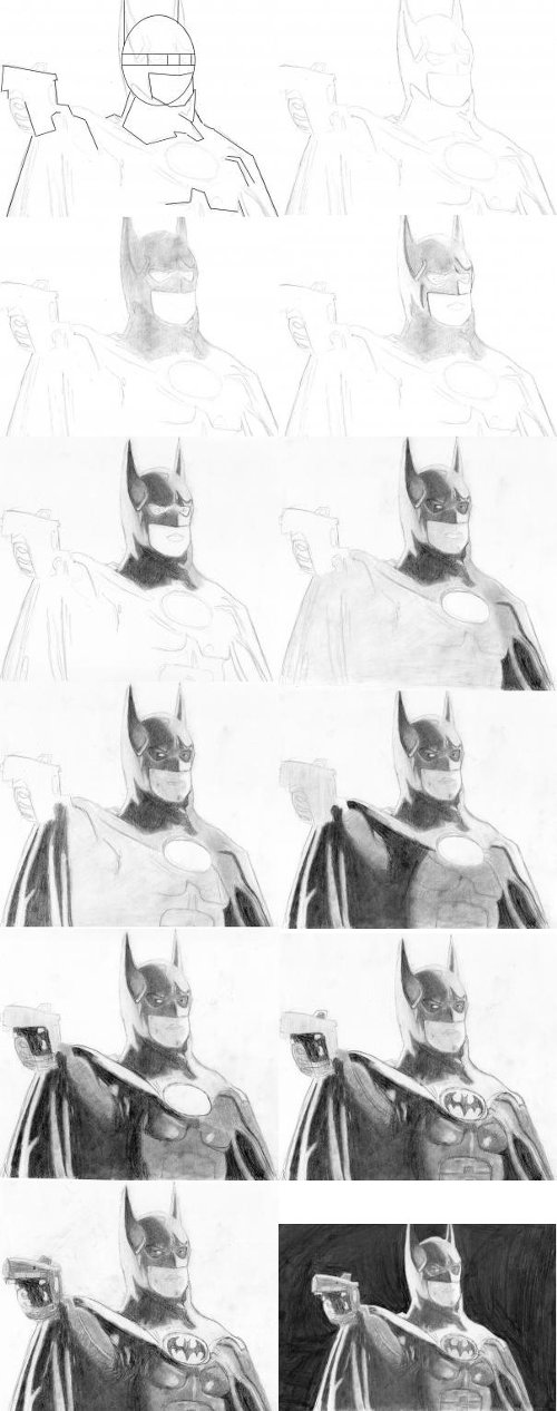 Come disegnare Batman?