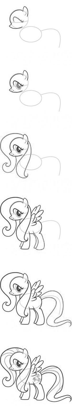 Come disegnare un'amicizia pony?