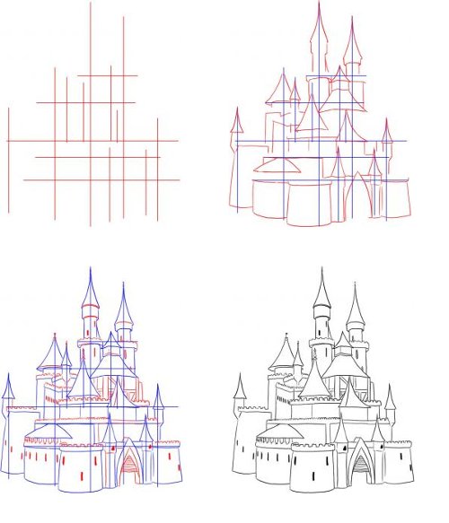 Come disegnare un castello?