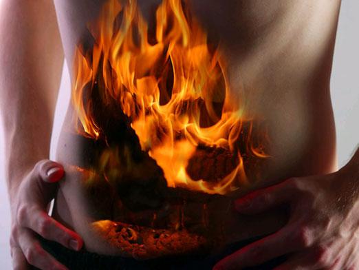 Come sbarazzarsi del bruciore di stomaco?